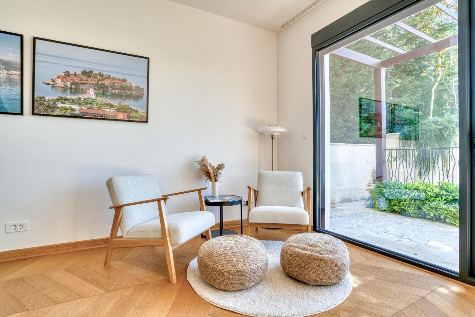 Quercus Residences Apartments Sveti Stefan Kültér fotó